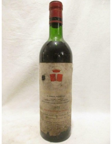canon fronsac château gaby rouge 1971...