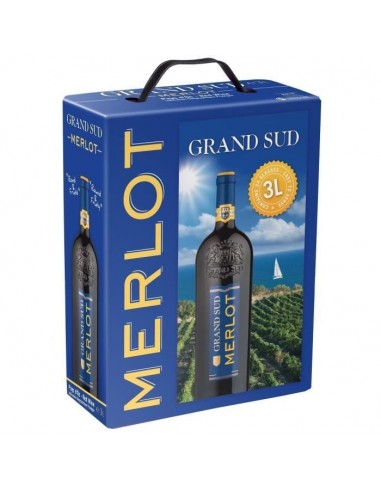 Grand Sud Merlot   Vin rouge du Pays...