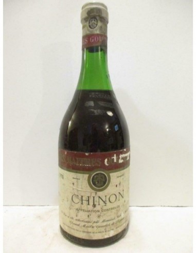 chinon maîtres goustiers rouge 1970 -...