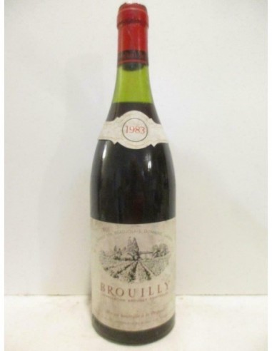 brouilly domaine lafond rouge 1983 -...