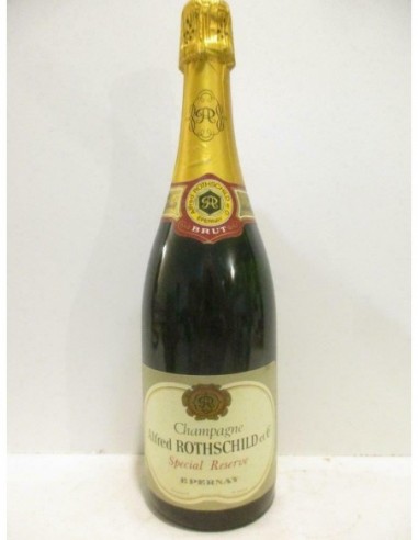 champagne alfred rothschild spécial...