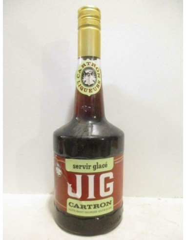 liqueur cartron jig (étiquette...