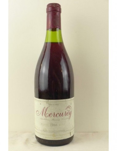 mercurey françois martenot rouge 1986...