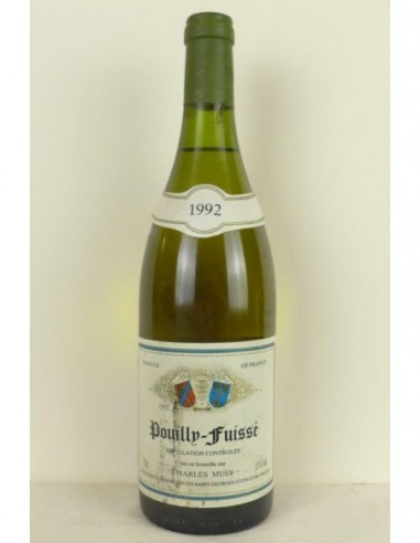 pouilly-fuissé charles musy blanc...