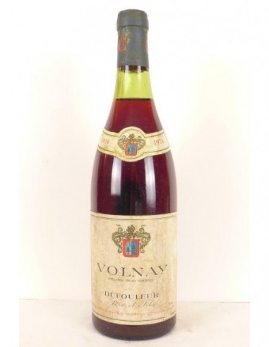 volnay dufouleur rouge 1974 - bourgogne