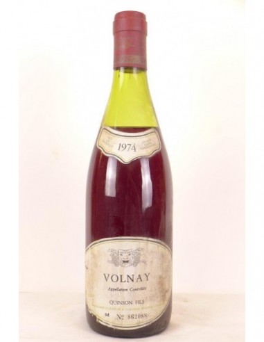 volnay quinson fils (b2) rouge 1974 -...