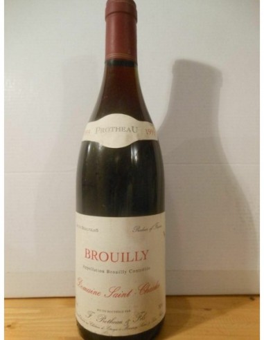 brouilly protheau rouge 1993 -...