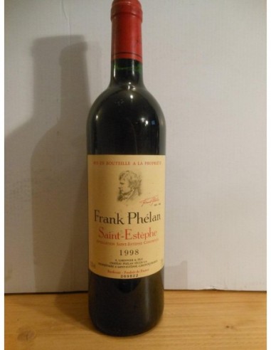 saint-estèphe frank phélan rouge 1998...