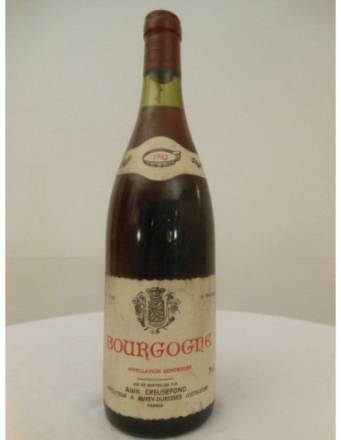bourgogne a.creusefond rouge 1983 -...