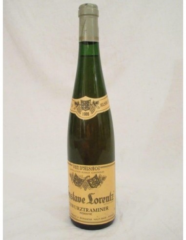 gewurztraminer lorentz blanc 1986 -...