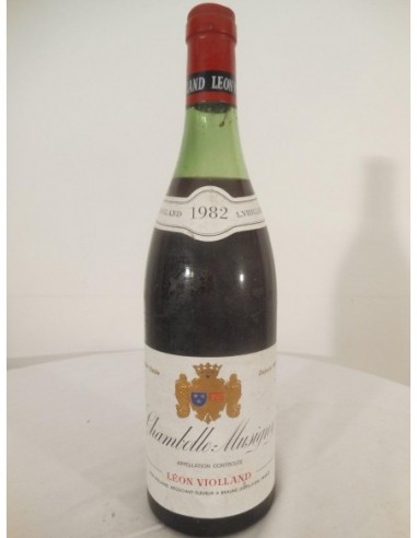 chambolle-musigny violland rouge 1982...