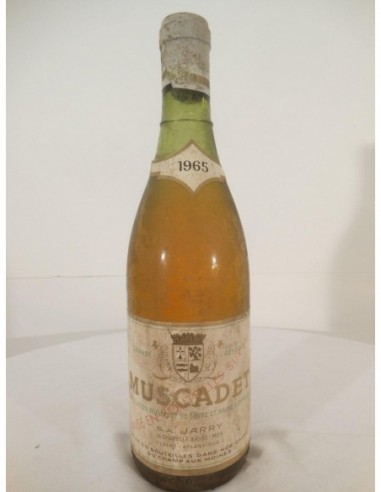 muscadet jarry blanc 1965 - loire -...