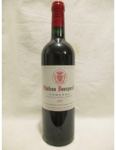 pomerol château bourgneuf rouge 2007...