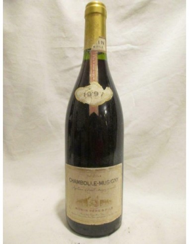 chambolle-musigny morin rouge 1997 -...